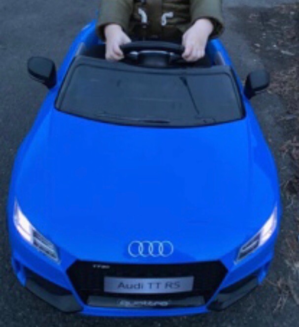 halfords audi tt ride on
